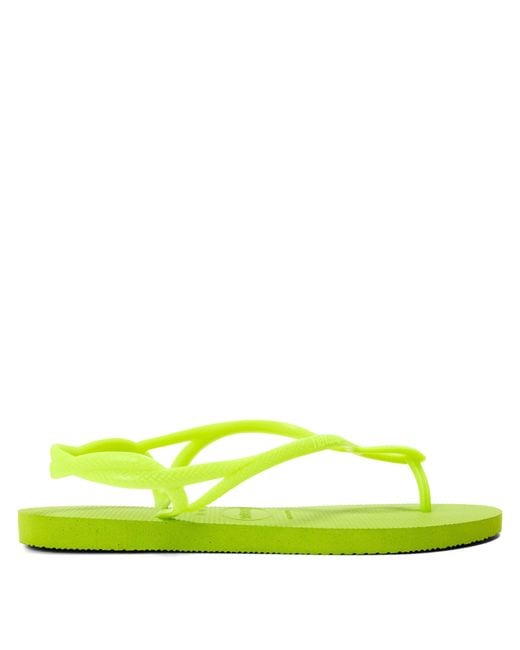 Havaianas Yellow Luna Cyber Flip Flops