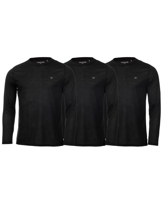 Calvin Klein Black Long Sleeve T-Shirt for men