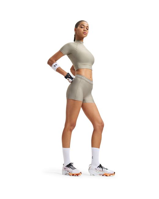 Under Armour Brown Heatgear Performance Gym Shorts