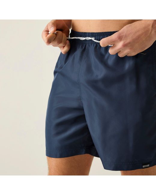 Regatta Blue Mackleyna Quick-Drying Swim Shorts for men