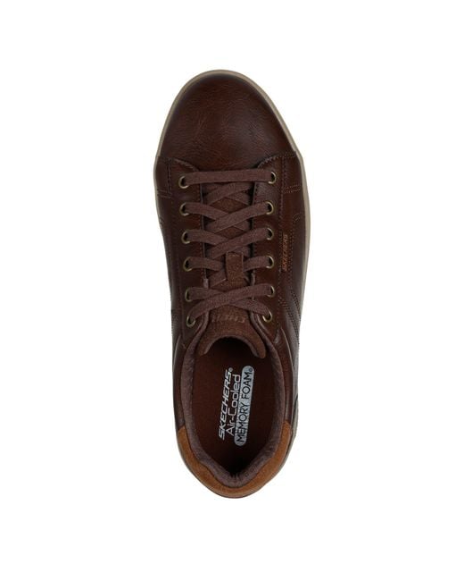 Skechers Brown Cavell Court Classic Trainer for men
