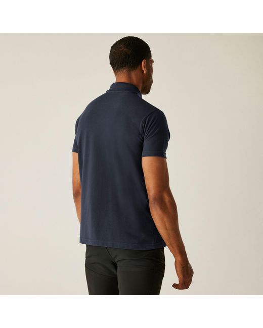 Regatta Blue Pro 50/50 Pique Polo for men