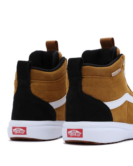 Vans Brown Canvas High-Top Trainers