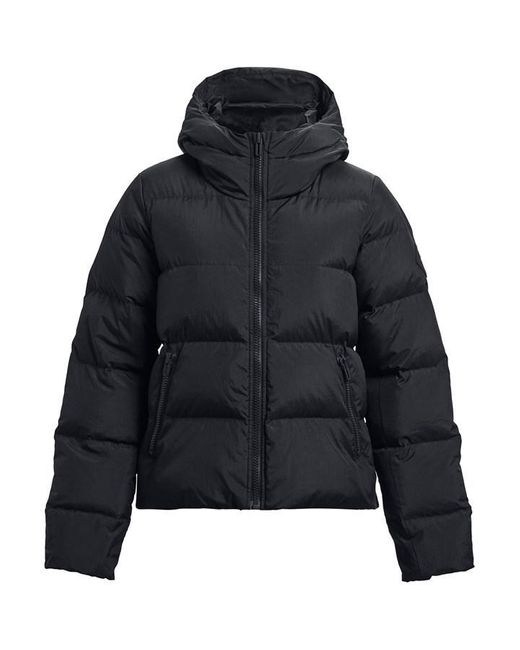 Under Armour S Down Crinkle Jacket Black S