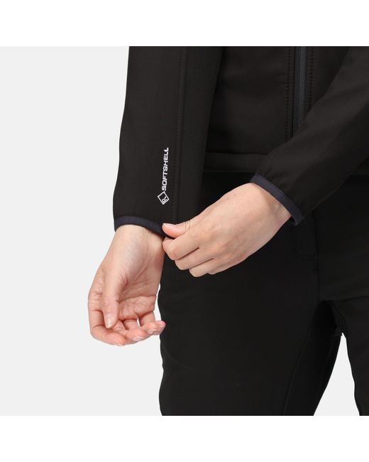 Regatta Black Wmns Arec Iii Softshell Jacket