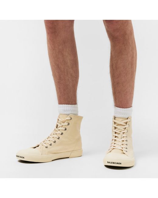 Balenciaga Natural Paris High Tops for men