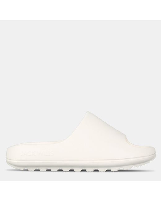 Jack Wills White Chunky Sliders Ladies