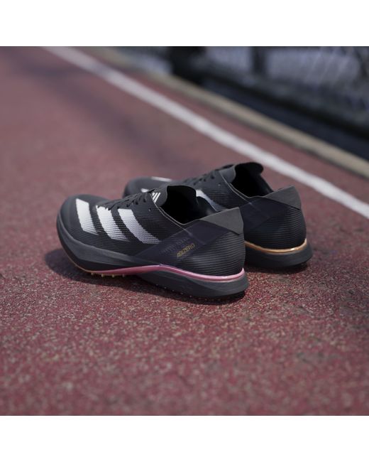 Adidas Blue Adizero Avanti Running Spikes Adults