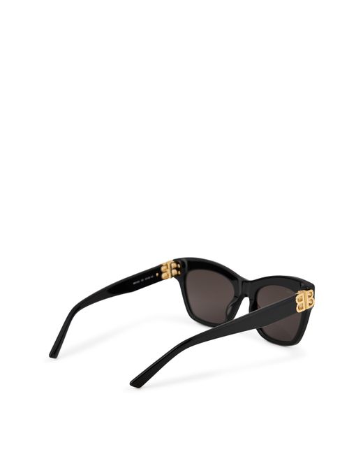 Balenciaga Gray Cat Eye Sunglasses