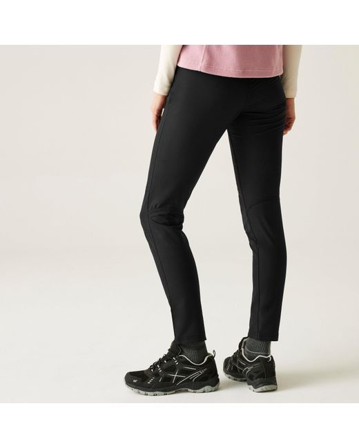 Regatta Black Pentre Walking Trouser (Long)