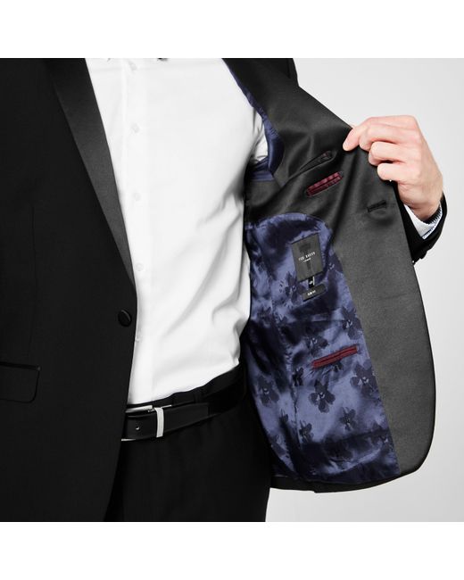 Ted Baker Blue Pine Slim Fit Tuxedo Jacket for men