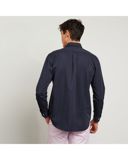 Eden Park Blue Pain Light Shirt for men