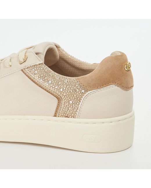 Dune Natural Elli Low-Top Trainers