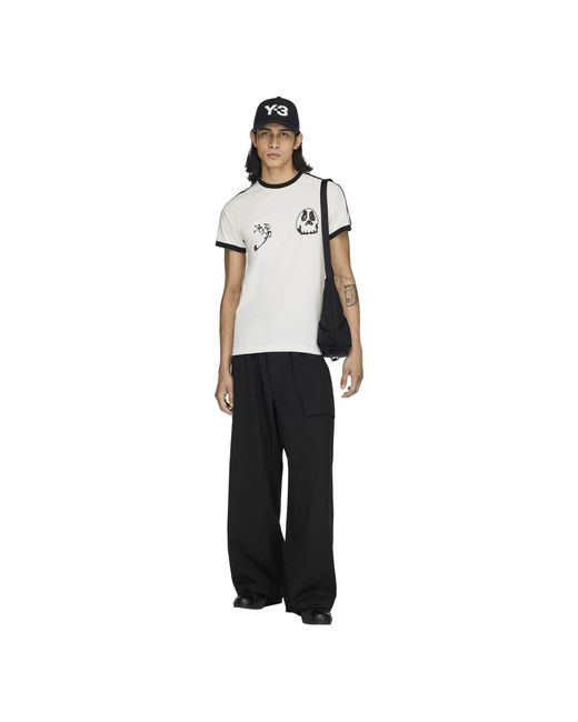 Y-3 Natural Gfx Cali Tee Sn64 for men