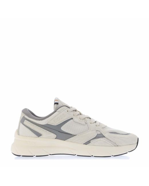 Boss Gray Owen Runn Sdme 10254496 01 Low-Top Trainers for men