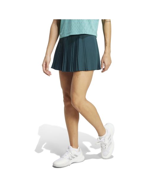 Adidas Green Wimbledon Pleated Skort