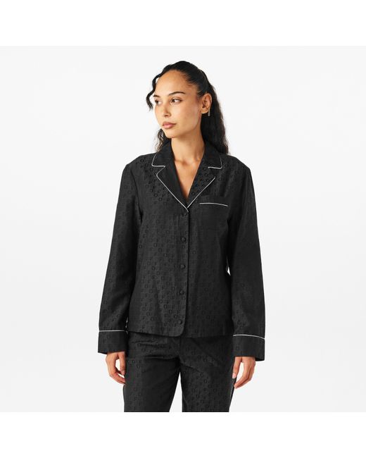 Off-White c/o Virgil Abloh Black Long Sleeve Relaxed Fit T-Shirt