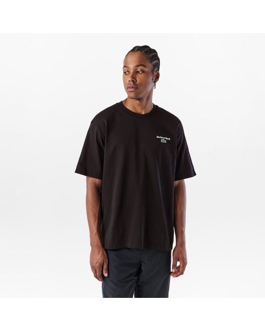 Lacoste Black Jeu Set Tee for men