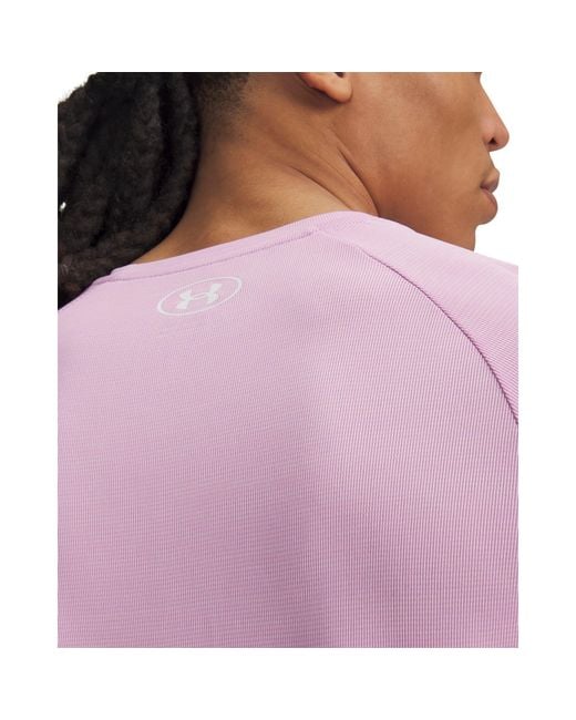 Under Armour Purple Tech 2.0 Short Sleeve T-Shirt for men