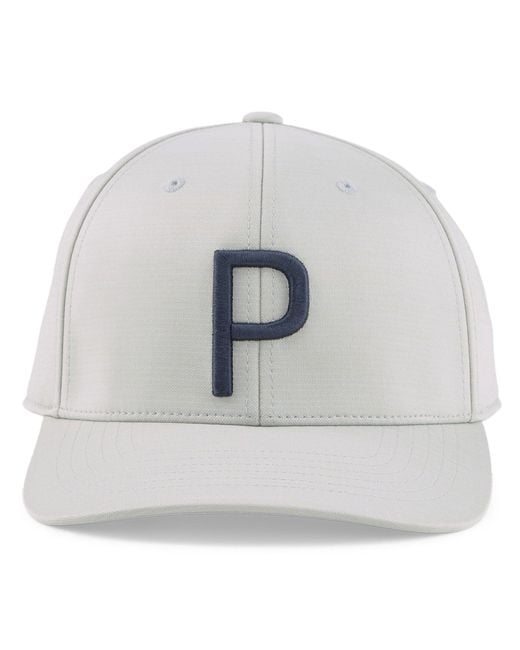 PUMA Gray P Golf Cap for men