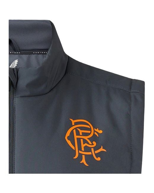 Castore Blue Lightweight Gilet for men