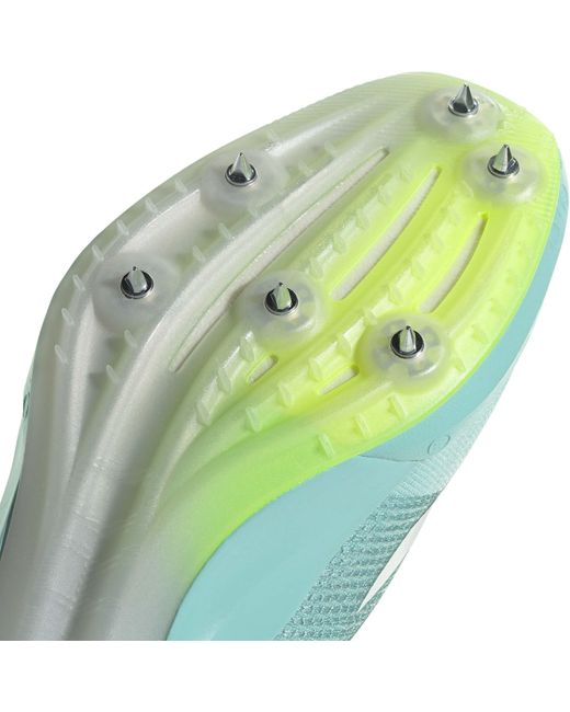 Adidas Blue Adizero Finesse Running Spikes for men