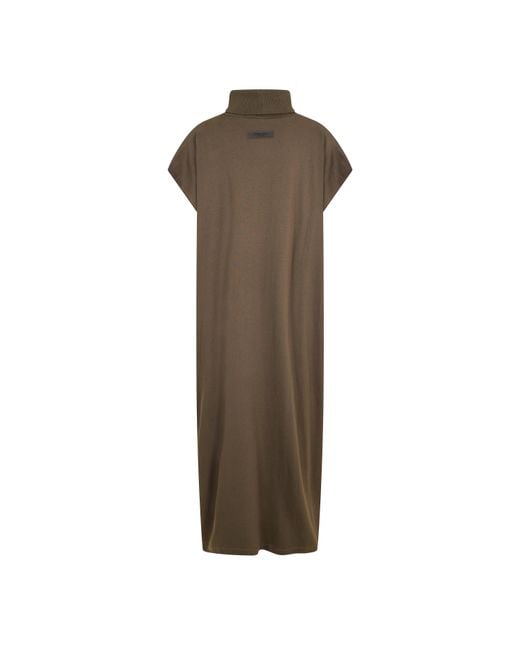 Fear Of God Brown T-Shirt Dress
