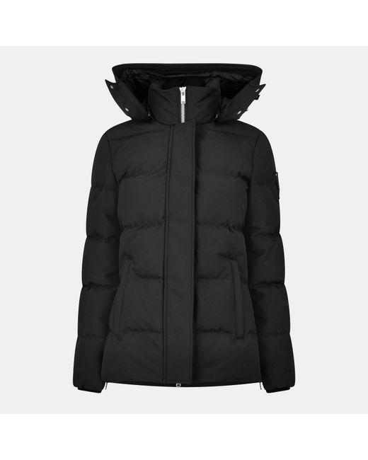 Moose Knuckles Black Cloud Coat Quilted Jacket