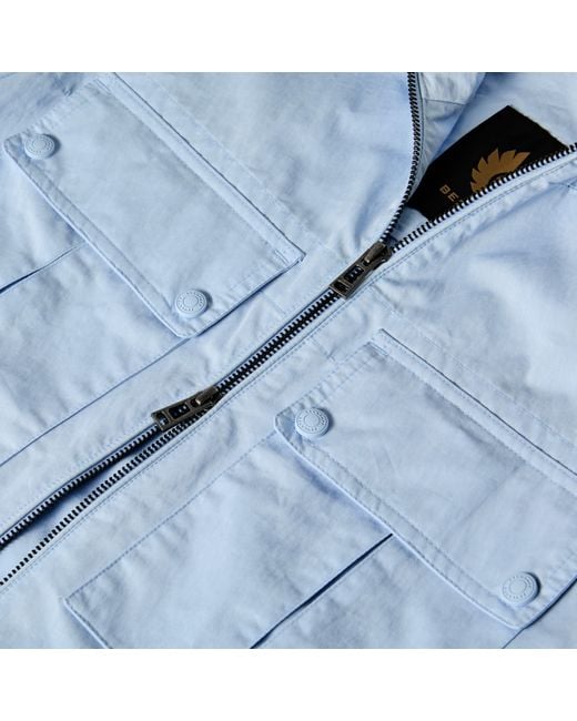 Belstaff Blue Stride Hdos Overshirt for men