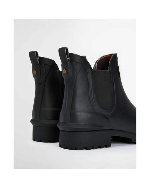 Barbour Purple Wilton Wellingtons