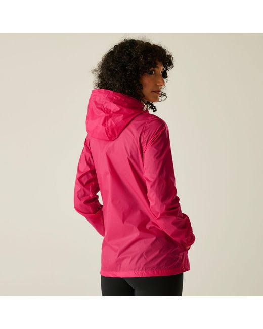 Regatta Red Pack It Iii Waterproof Jacket