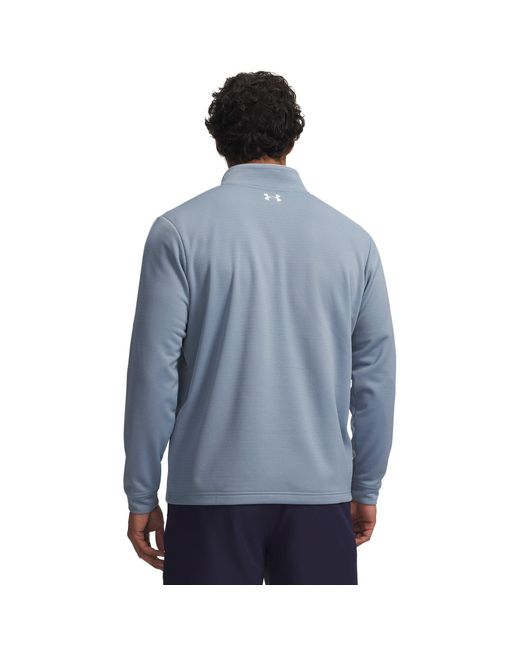 Under Armour Blue 1/4 Zip Fleece for men