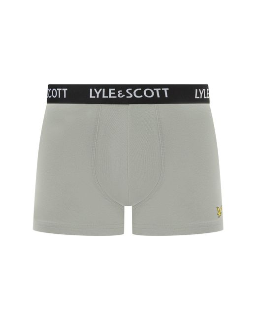 Lyle & Scott Gray Trunk Clothing for men