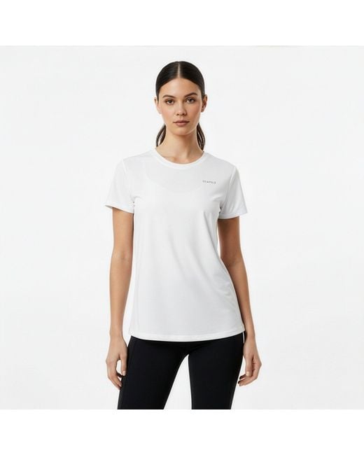 Usa Pro White Tech Crew Tee