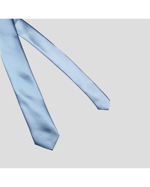 Twisted Tailor Blue Ellroy Plain Tie for men