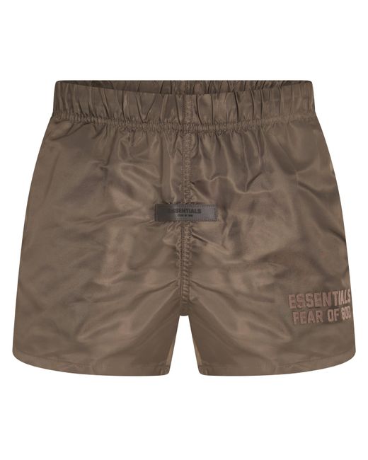 Fear Of God Gray Adults Fleece Jogger Shorts