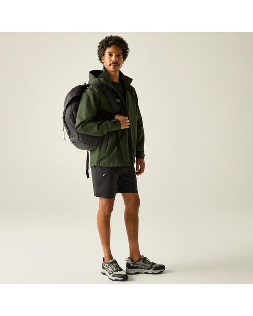 Regatta Green Oakhowe Waterproof Isotex Jacket for men