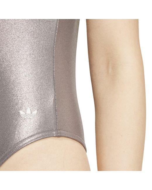 Adidas Originals Gray One Piece Swimsuit