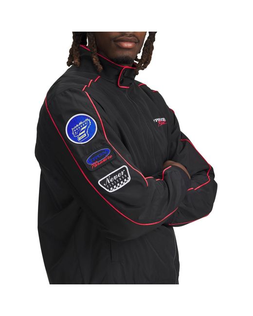 Under Armour Black Project Rock Warmup Jacket for men