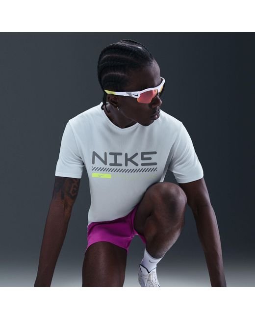 Nike White Wint Miler Tee Sn54 for men