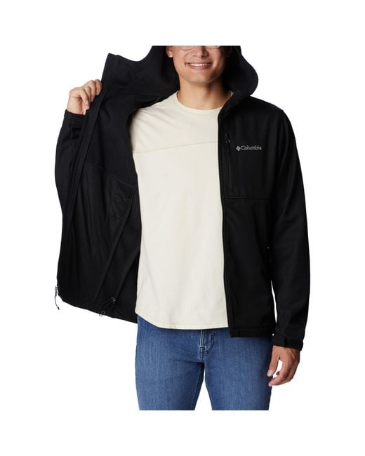Columbia Black Ascender 2 Softshell Jacket for men