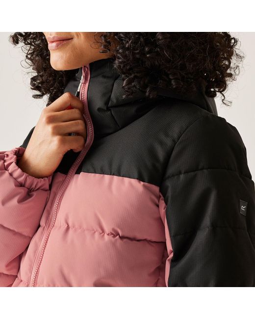 Regatta Red Aldthorn Synthetic Down Insulated Weatherproof Quilted Jacket