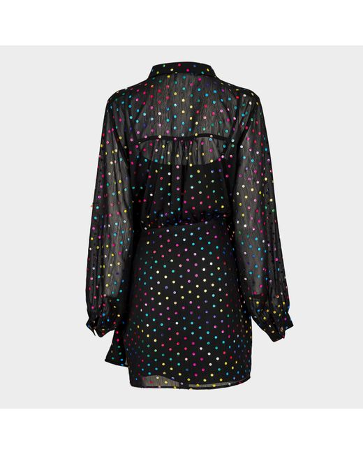 Never Fully Dressed Black Miley Wrap Dress