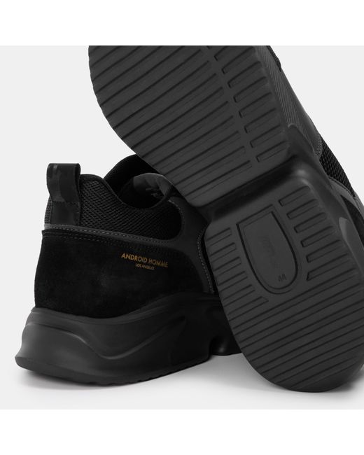 Android Homme Black Topanga Sneakers for men