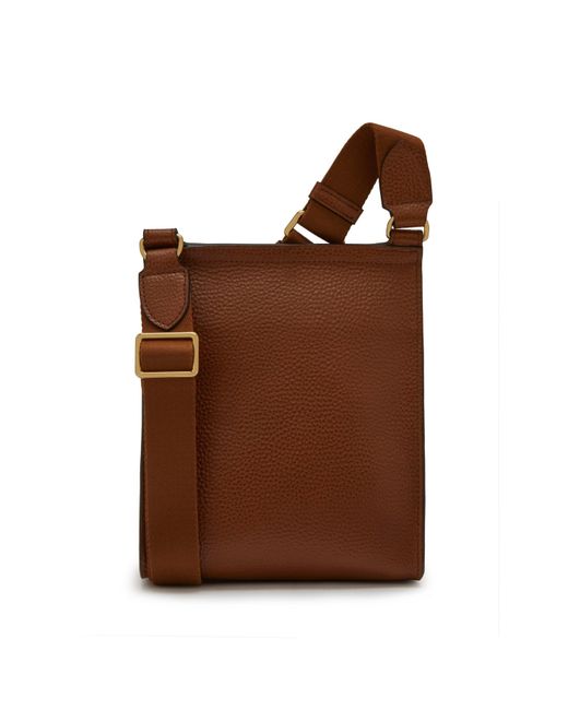 Mulberry Brown Small Antony Leather Messenger Bag