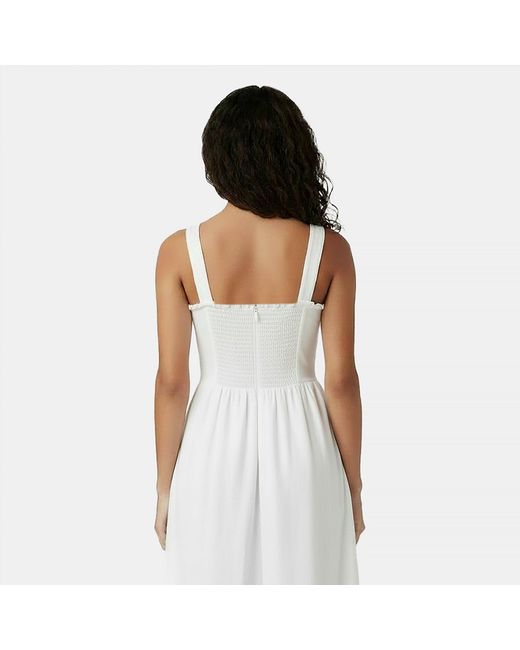 Jack Wills White Midi Tea Dress