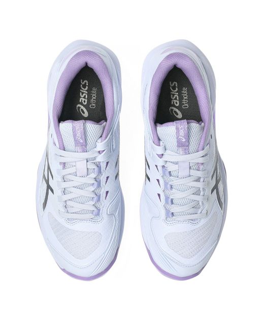 Asics White Sol Tennis Shoes