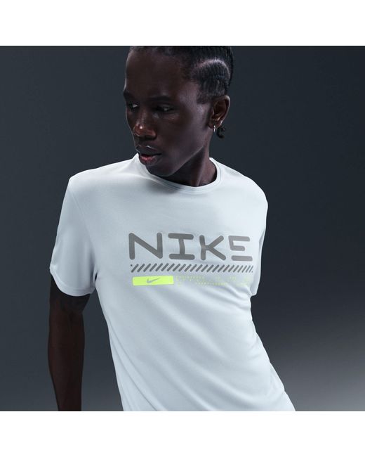 Nike White Wint Miler Tee Sn54 for men