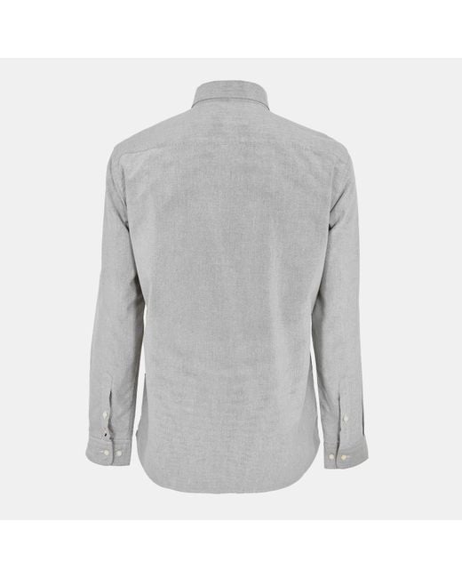 Boss Gray Long Sleeve Shirt for men