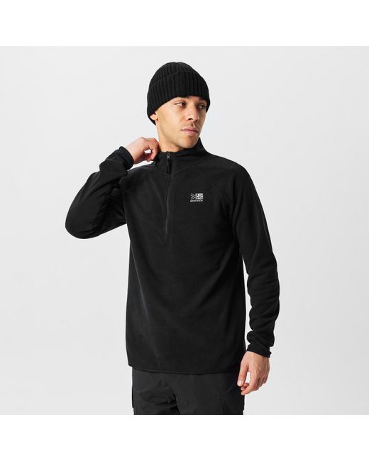 Karrimor Black Micro Fleece for men
